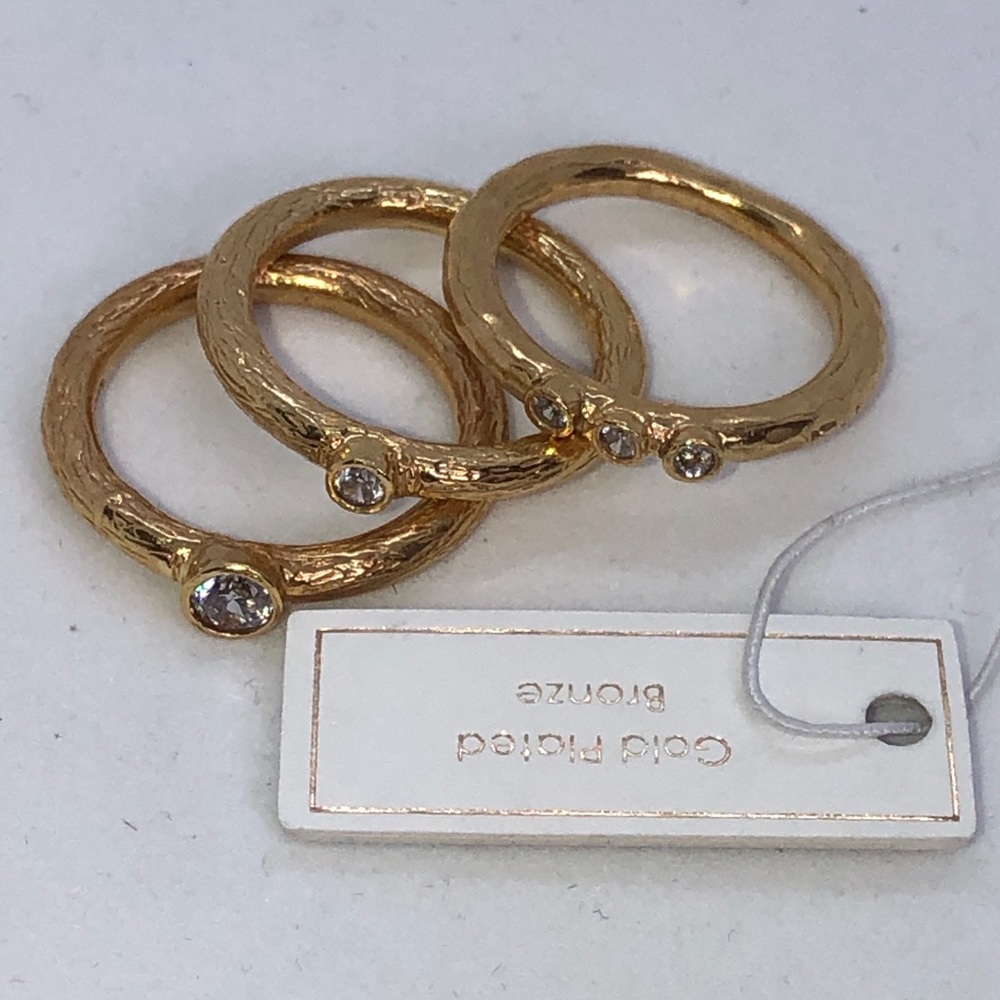 YAM YUVAL RINGS SIZE 7. - Picture 4 of 8